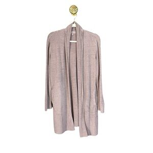 Barefoot Dreams CozyChic Ultra Lite Open Front Cardigan BDNCCU2051 Rose M